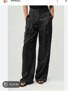 Rangel NWT Marbella Pant in Black, Size Small